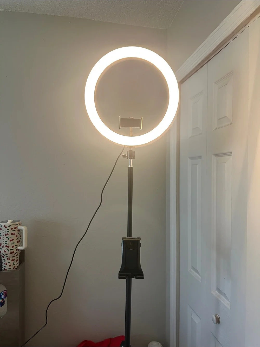 Elitehood 12” Ring Light with Tripod Stand (72” Tall) with Phone/Tablet Holder